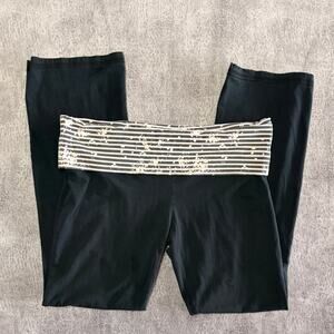 Y2k Mossimo Foldover Flare Yoga Pants